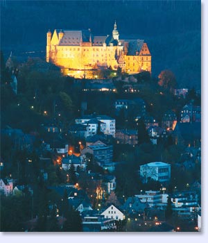 Marburg bei Nacht